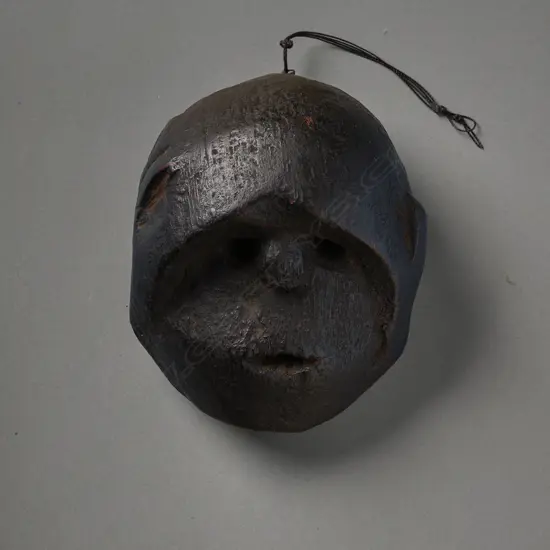 Wooden African mask,